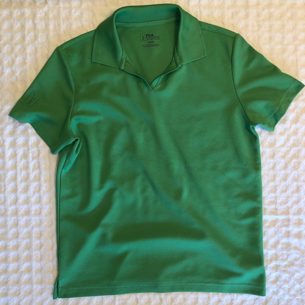 PGA Tour Women’s Green Golf Polo